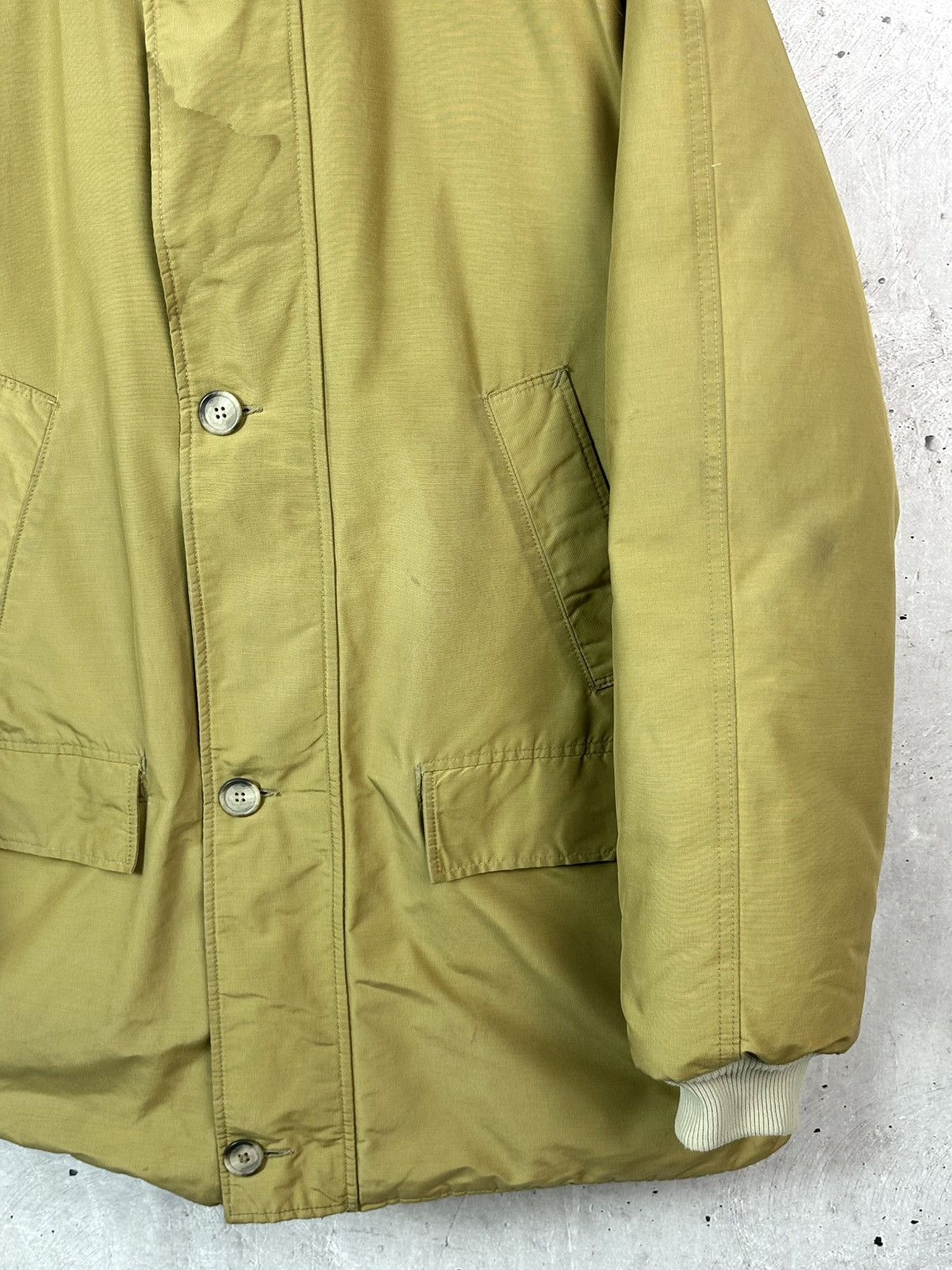 Woolrich Woolen Mills Woolrich Puffer Down Mustard Made in USA Winter Men’s Parka Size US XL / EU 56 / 4 - 4 Thumbnail