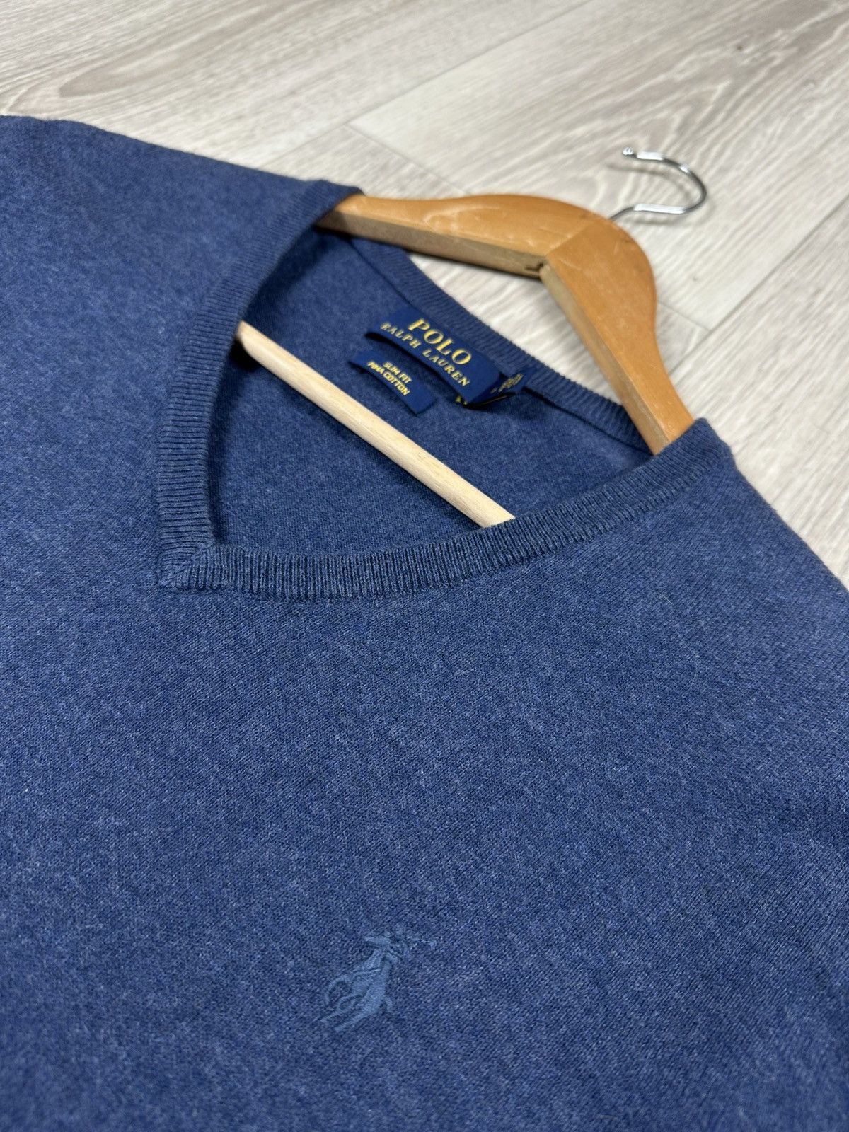 Polo Ralph Lauren Polo Ralph Lauren V-Neck Sweater Jumper Size M Size US M / EU 48-50 / 2 - 4 Thumbnail