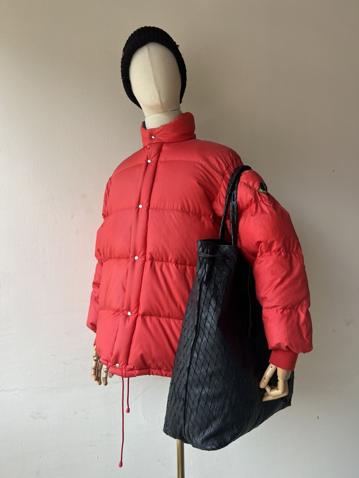 ジブ　Jas-M.B.「MAKE WHAT YOU WILL」 Jas MB Jas M.B. Hand Made in England Distressed Leather Huge Bag