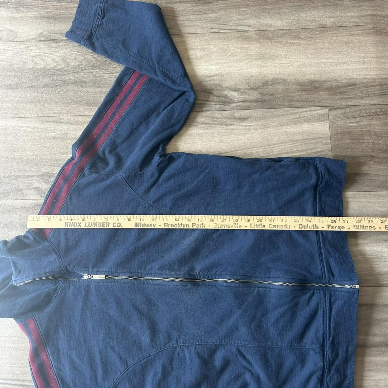 Juicy Couture Jeans Vintage 90’s y2k Juicy Couture navy zip up sweatshirt XL Size XL / US 12-14 / IT 48-50 - 7 Thumbnail