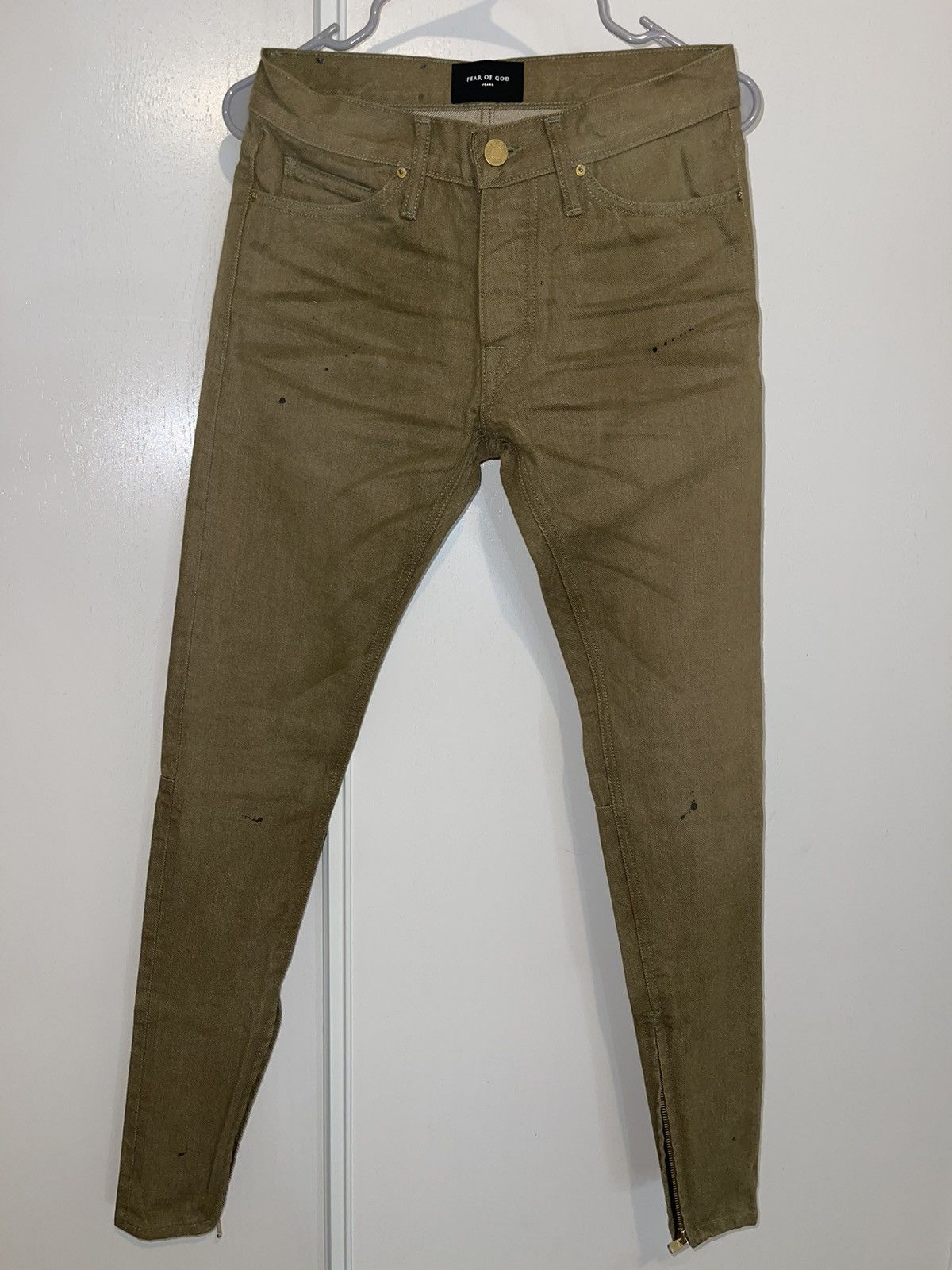 Fear of God 5th Collection Selvedge Denim Skinny Jeans