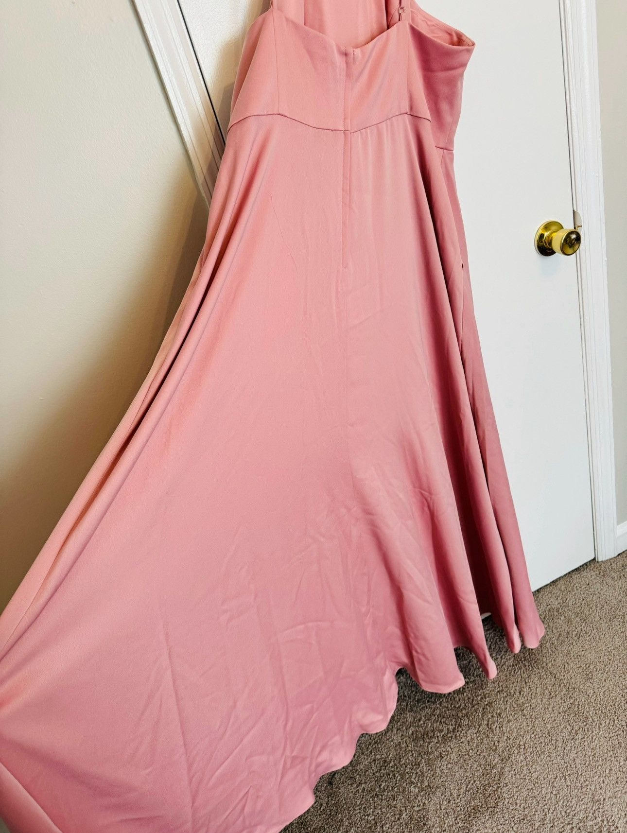 Other Celebrate DB Studio High Neck Chiffon Bridesmaid Dress Sz 20 Size 3XL / US 20-22 - 8 Thumbnail
