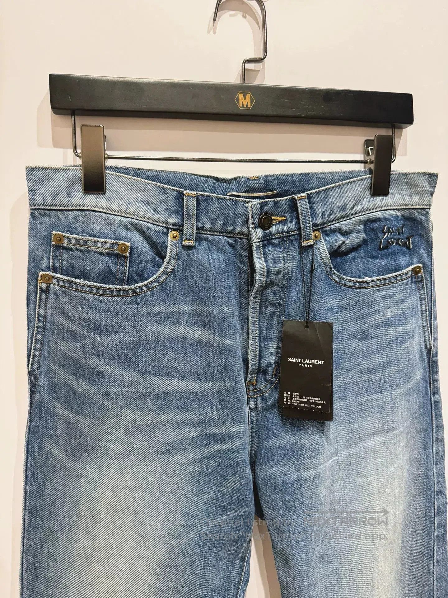 Yves Saint Laurent YSL SLP Jeans W31. Size US 31 - 3 Thumbnail