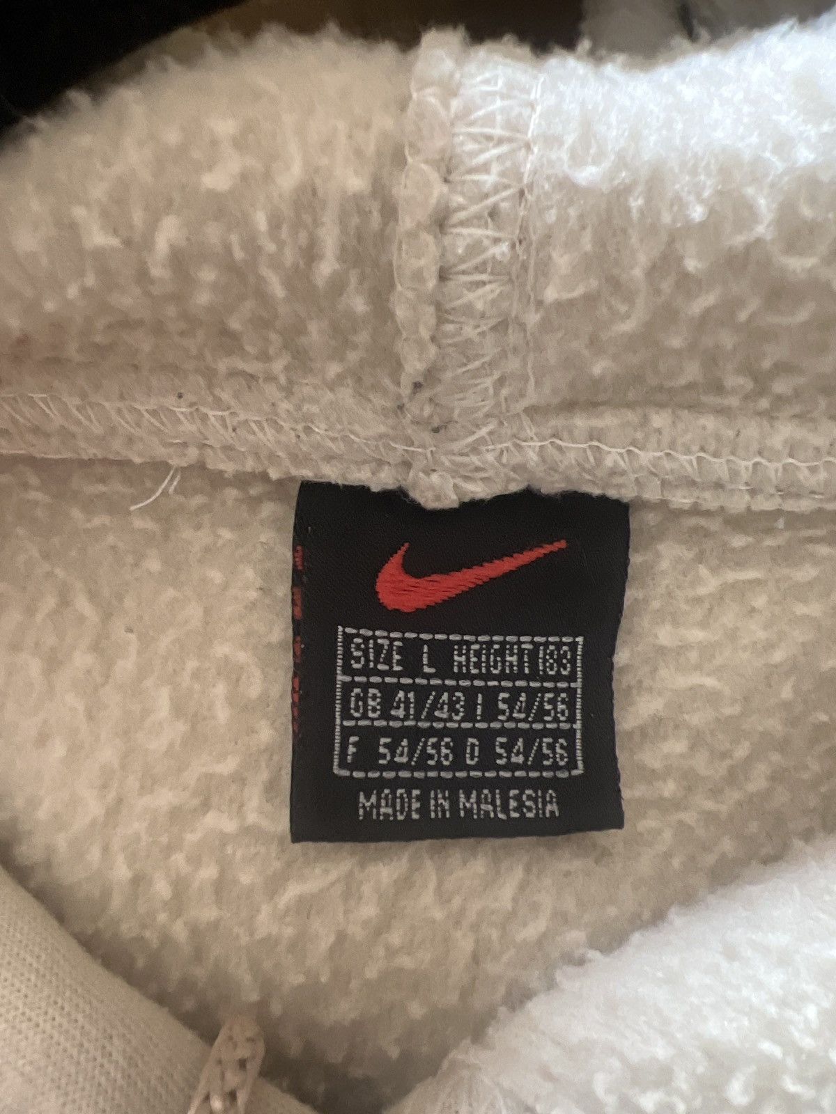 Nike × Vintage No Wash Tag- Vintage Nike Cream Hoodie- No Wash Tag Present Size US M / EU 48-50 / 2 - 6 Thumbnail