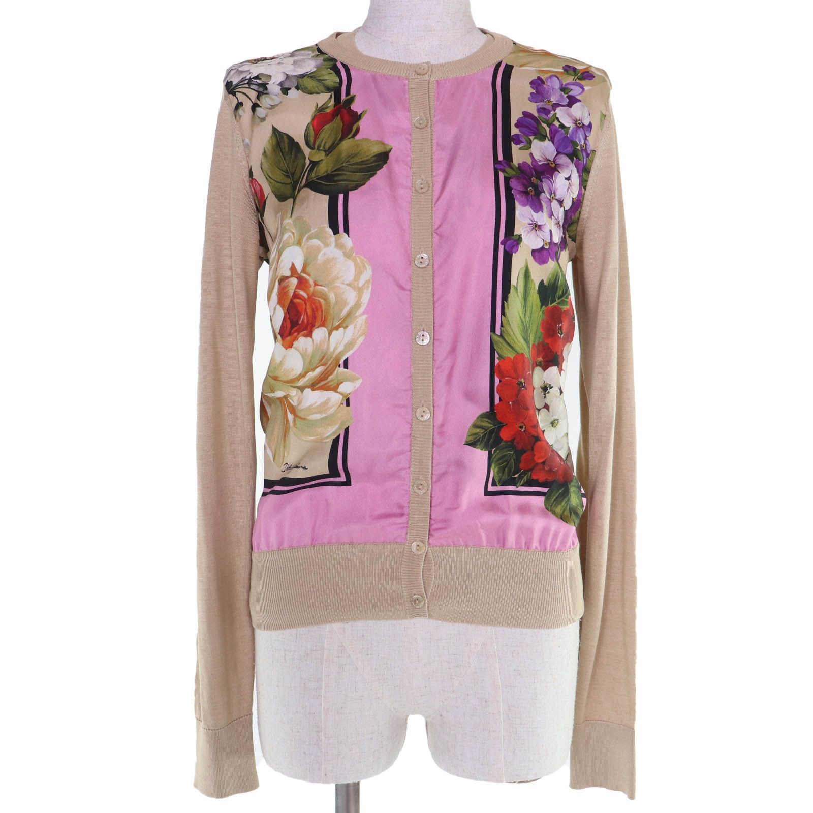 Dolce & Gabbana Dolce & Gabbana Dolce&Gabbana Silk Knit Cardigan Set Textile Tops FX619T/FX620T DUTY FREE for USA Size ONE SIZE - 1 Thumbnail
