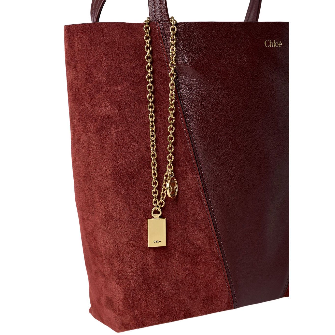 Chloe Chloe Medium Spin Red Leather Tote Bag New & Authentic Size ONE SIZE - 3 Thumbnail