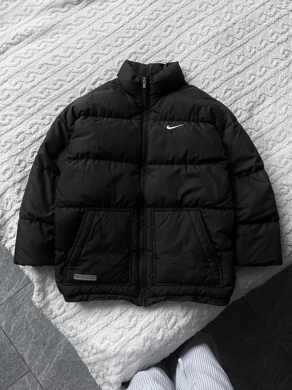 Nike Vintage puffer nike swoosh down jacket 00s Size M / US 6-8 / IT 42-44 - 3 Thumbnail