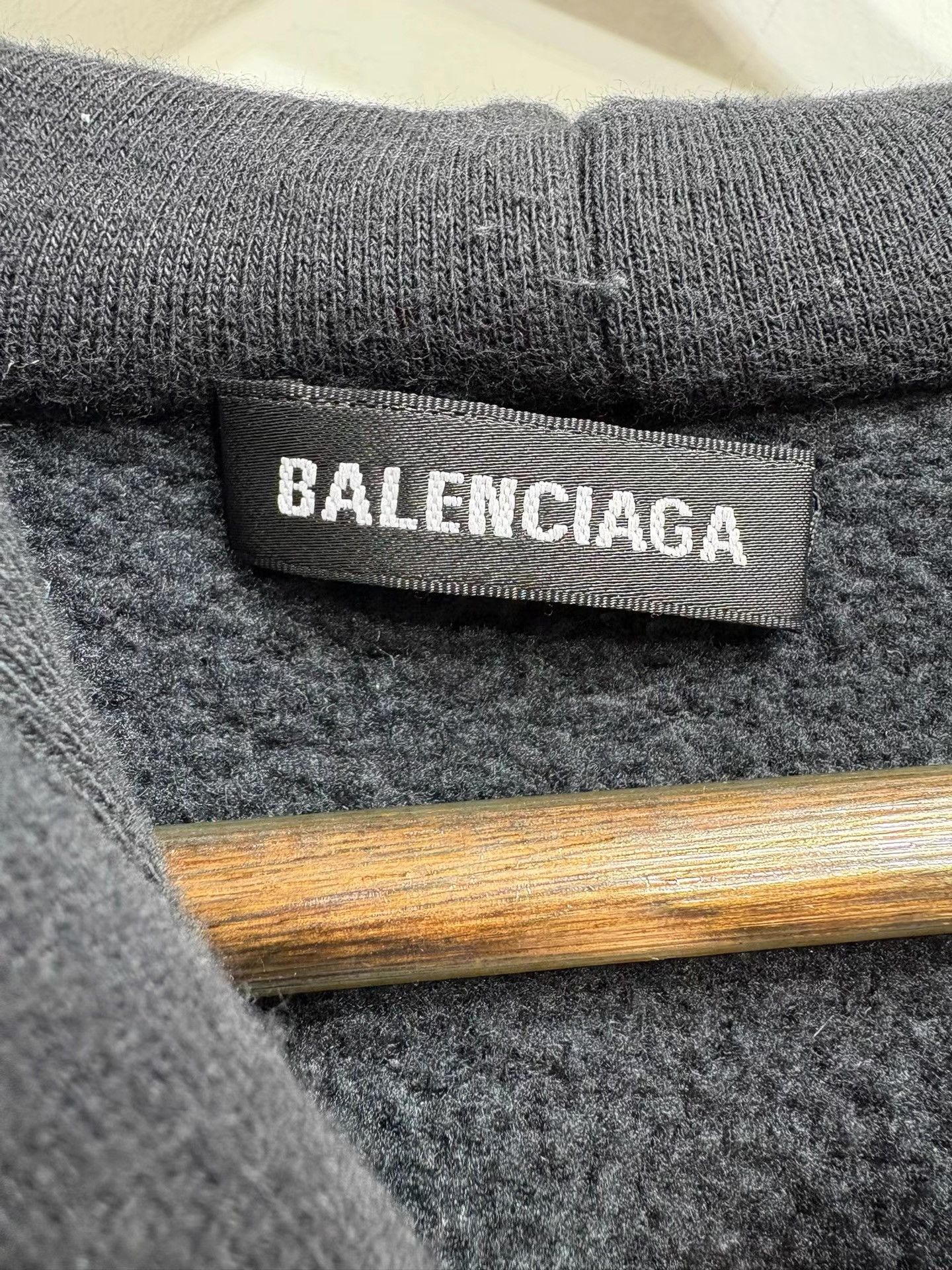Balenciaga Balenciaga Chest Embroidered Logo Hoodie K29 Size US XS / EU 42 / 0 - 5 Thumbnail
