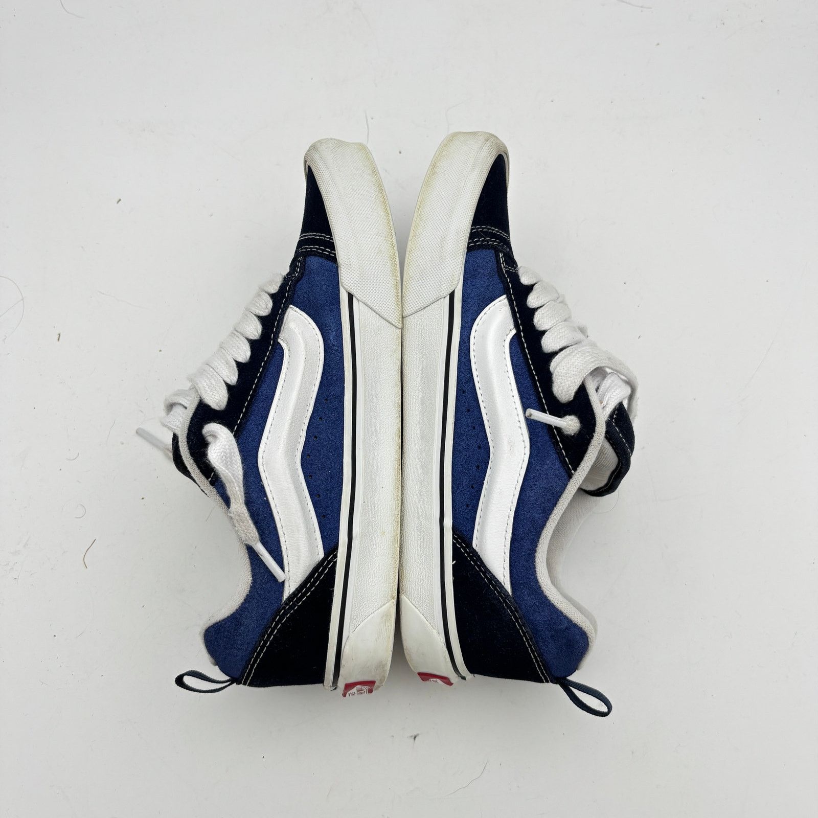 Vans Vans Knu Skool Blue Suede Chunky Skate Sneakers Shoes Mens 8 Size US 8 / EU 41 - 7 Thumbnail