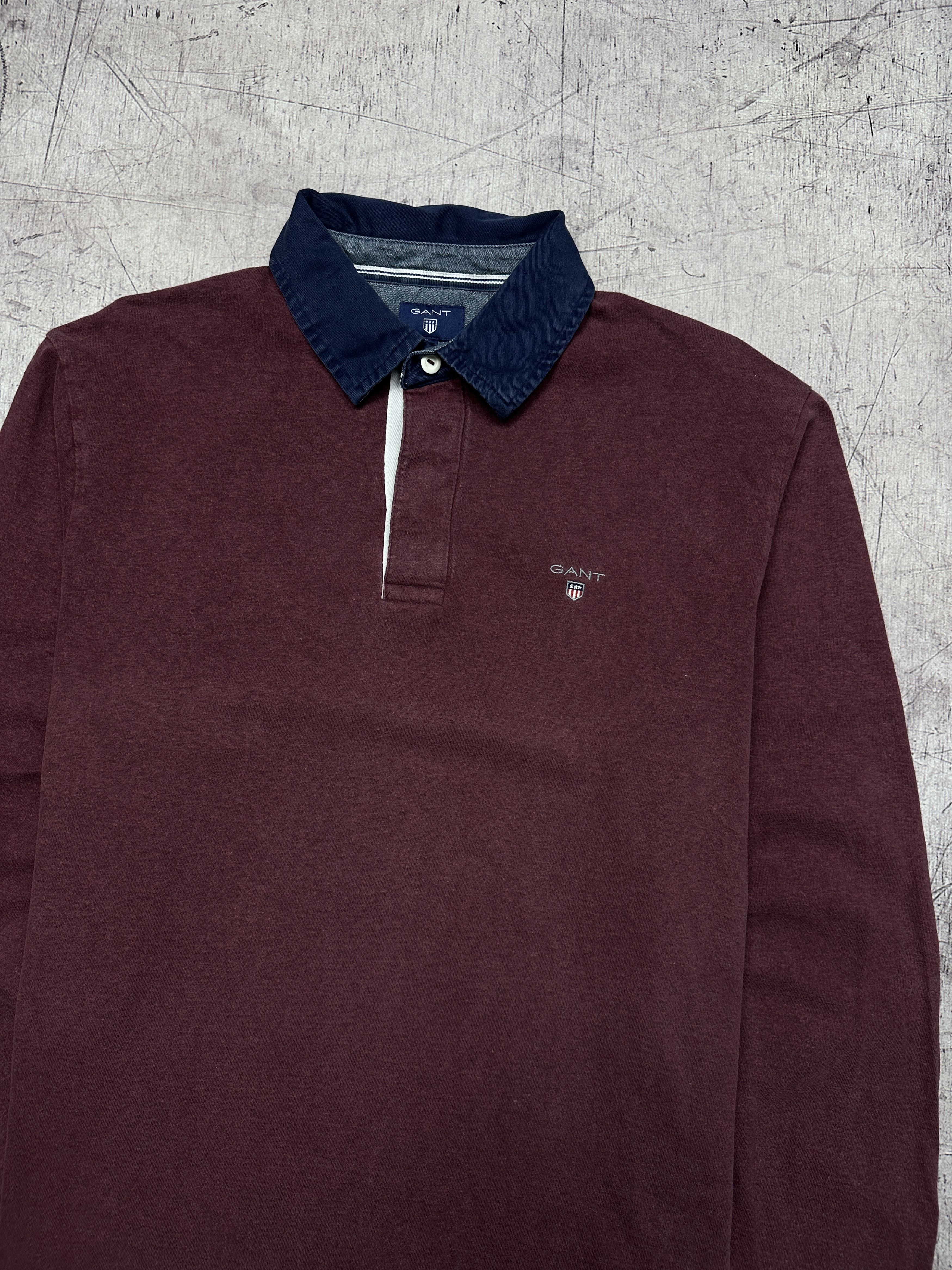 Gant Gant Vintage Mens Rugby Long Sleeve Polo Shirt Size US L / EU 52-54 / 3 - 2 Thumbnail