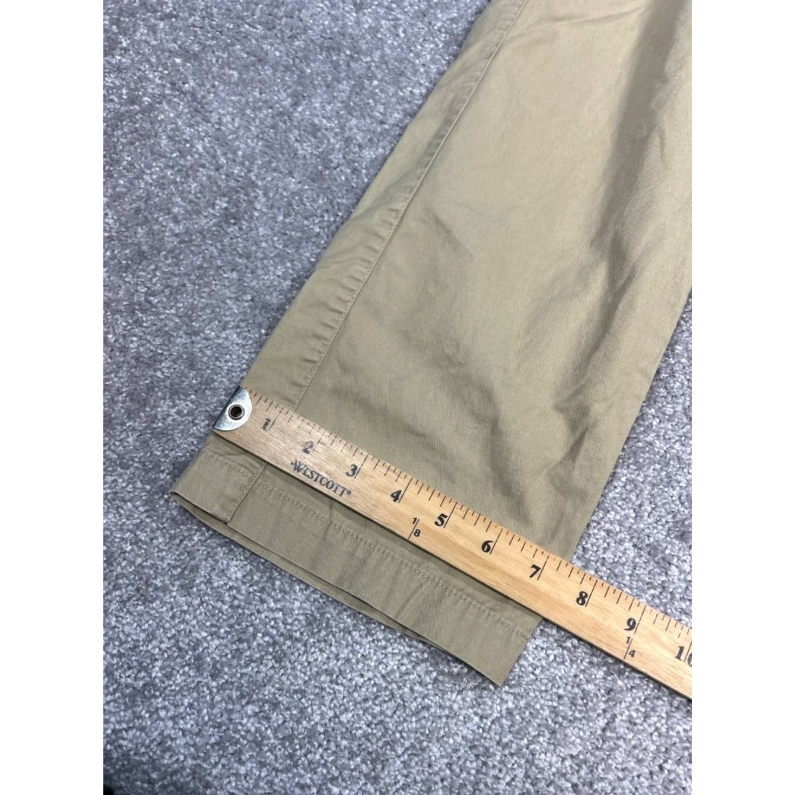 Bonobos Bonobos Slim Tailored Pants Mens 36 Beige Cotton Mid Rise Straight Leg Casual Pants Size US 36 / EU 52 - 6 Thumbnail