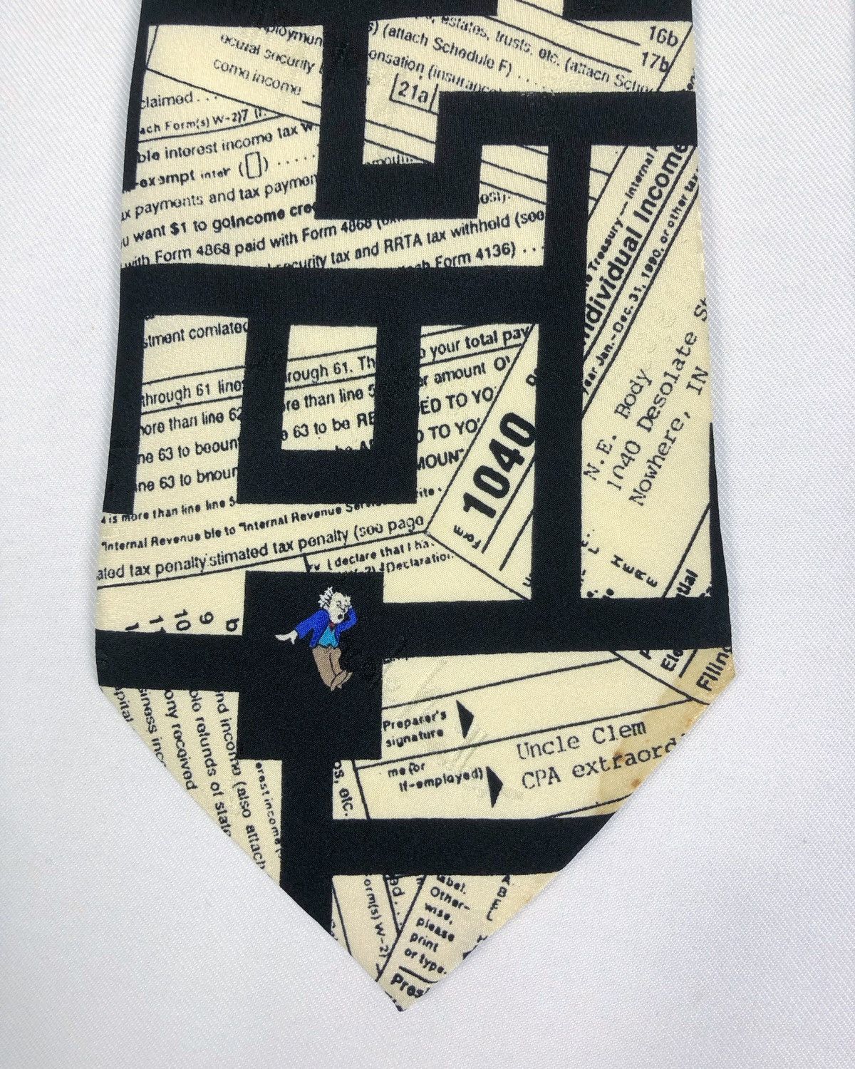 Nicole Miller Rare Vintage 1994 Nicole Miller Overprint Silk Tie Size ONE SIZE - 5 Thumbnail