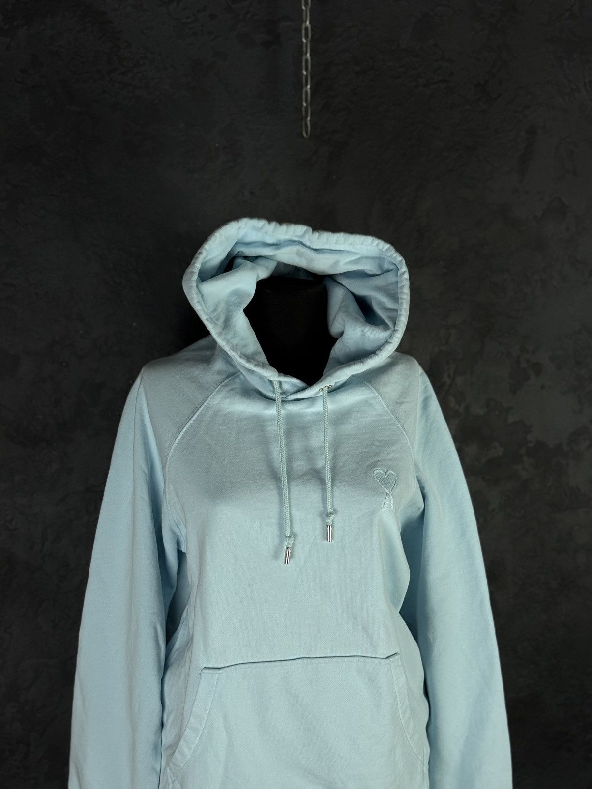 AMI Ami Alexandre Mattiussi Unisex Hoodie Ami De Coeur Size L / US 10 / IT 46 - 2 Thumbnail