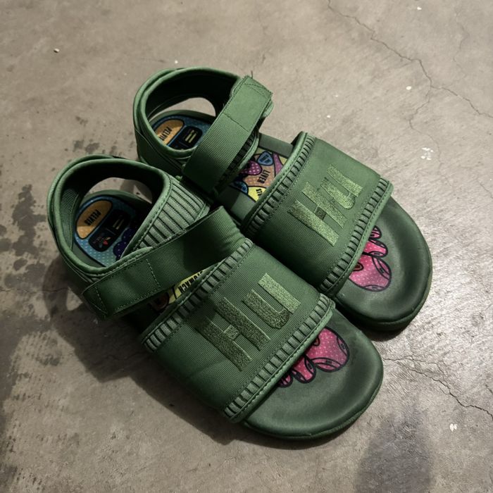 Adidas Adilette Pharrell Green 2 sandal Grailed