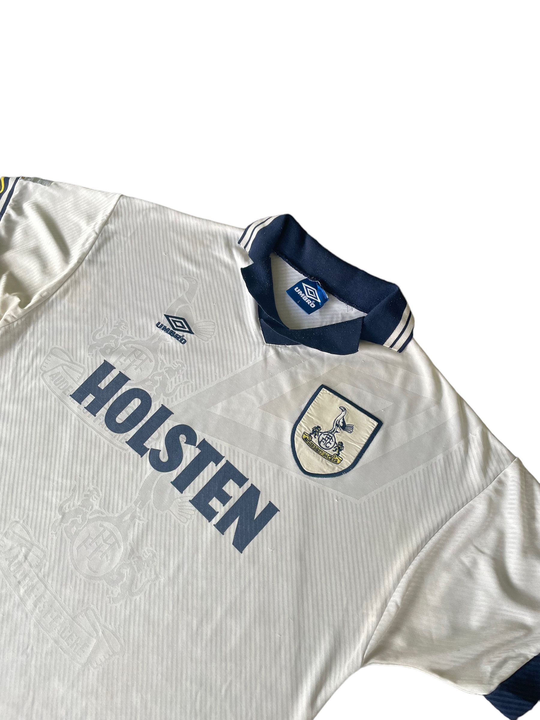 Umbro × Vintage Vintage 90's Tottenham Jersey Size US L / EU 52-54 / 3 - 2 Thumbnail