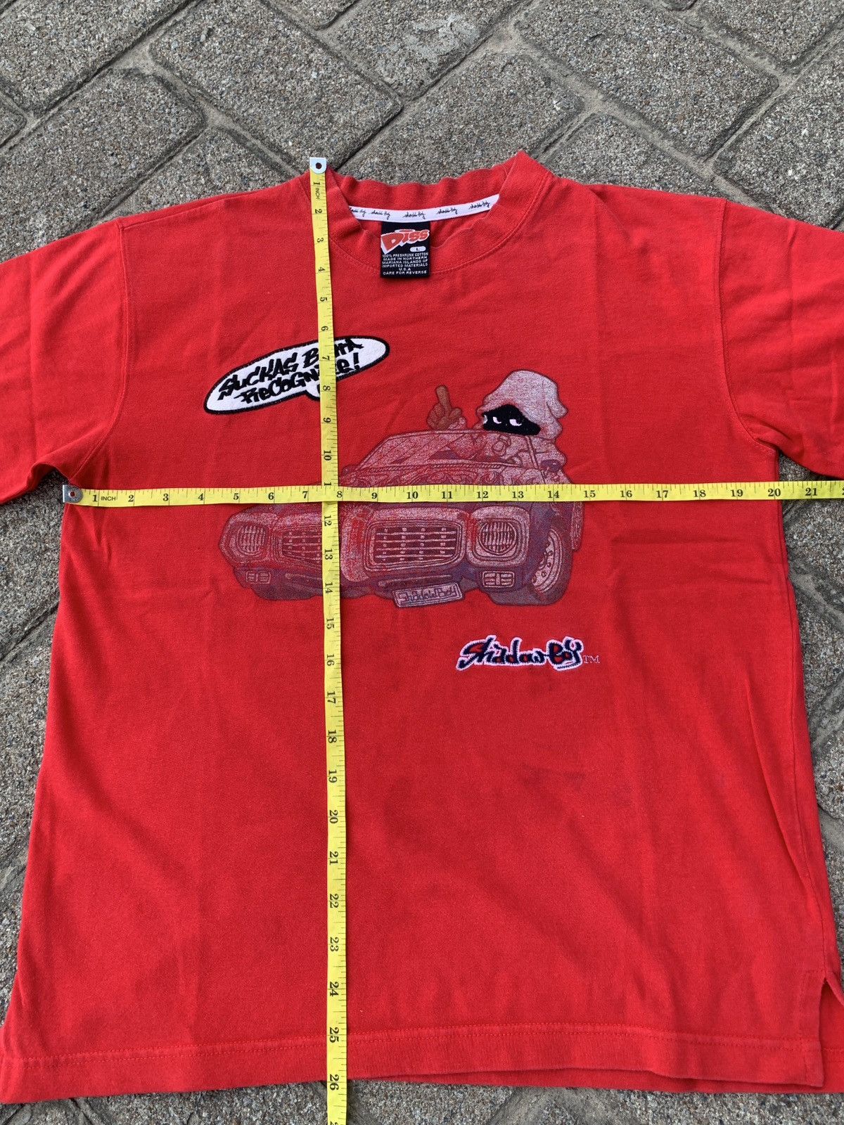 Vintage Y2k diss shadow boy hiphop shirt Size US L / EU 52-54 / 3 - 4 Thumbnail