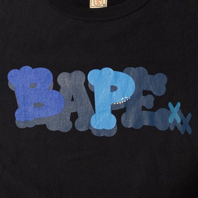 Bape × Kaws KAWS x BAPE CLOUD LOGO sweat shirt NAVY a bathing ape NIGO Size US S / EU 44-46 / 1 - 3 Thumbnail