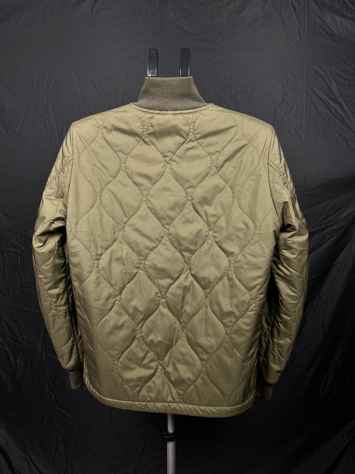 Aspesi Aspesi Men’s Nylon Quilted Jacket Olive Thermore Insulated Size US S / EU 44-46 / 1 - 4 Thumbnail