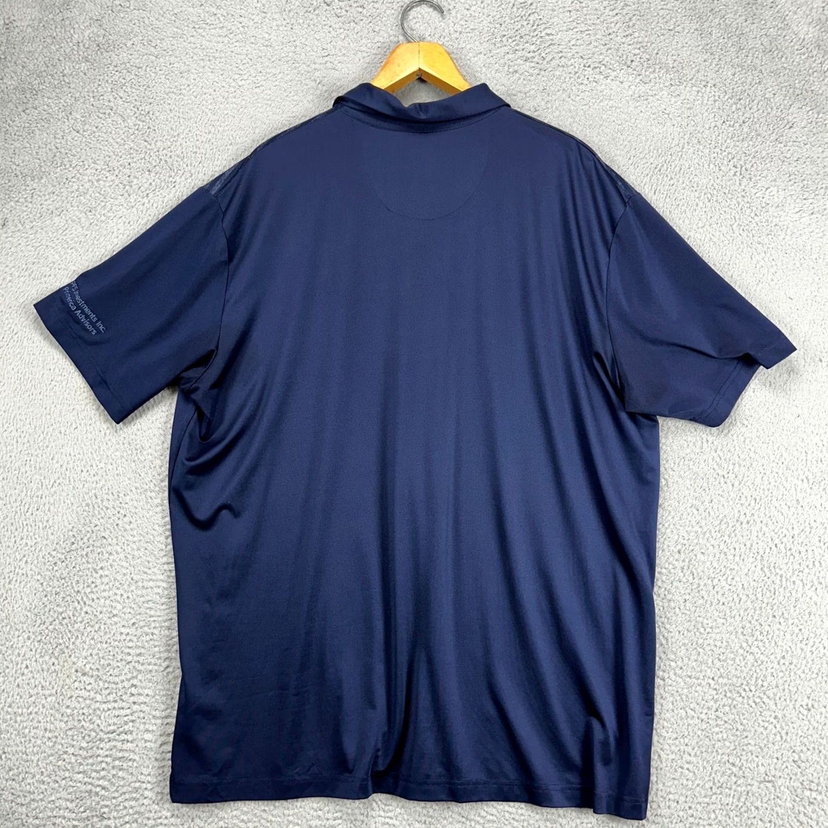 Callaway Callaway Opti-Dri Mens Golf Polo Shirt 2XL Navy Blue Short Sleeve Stretch Rugby Shirt Size US XXL / EU 58 / 5 - 3 Thumbnail