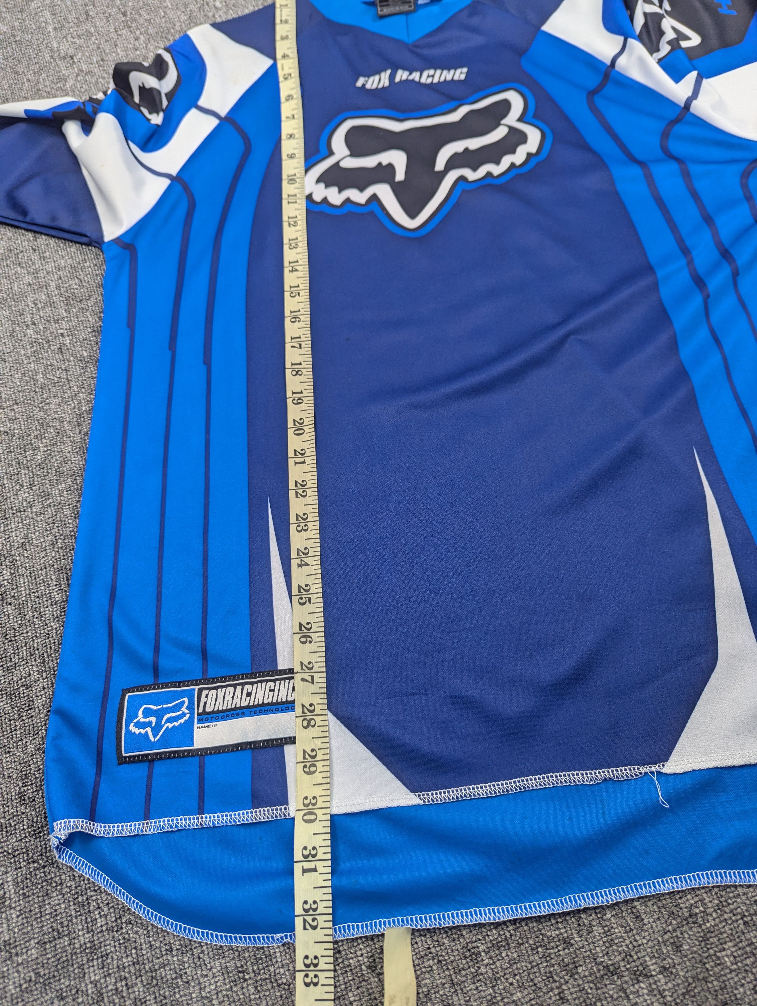 Fox Racing Vintage Fox Racing Motocross Dirt Bike Jersey Size US M / EU 48-50 / 2 - 17 Thumbnail