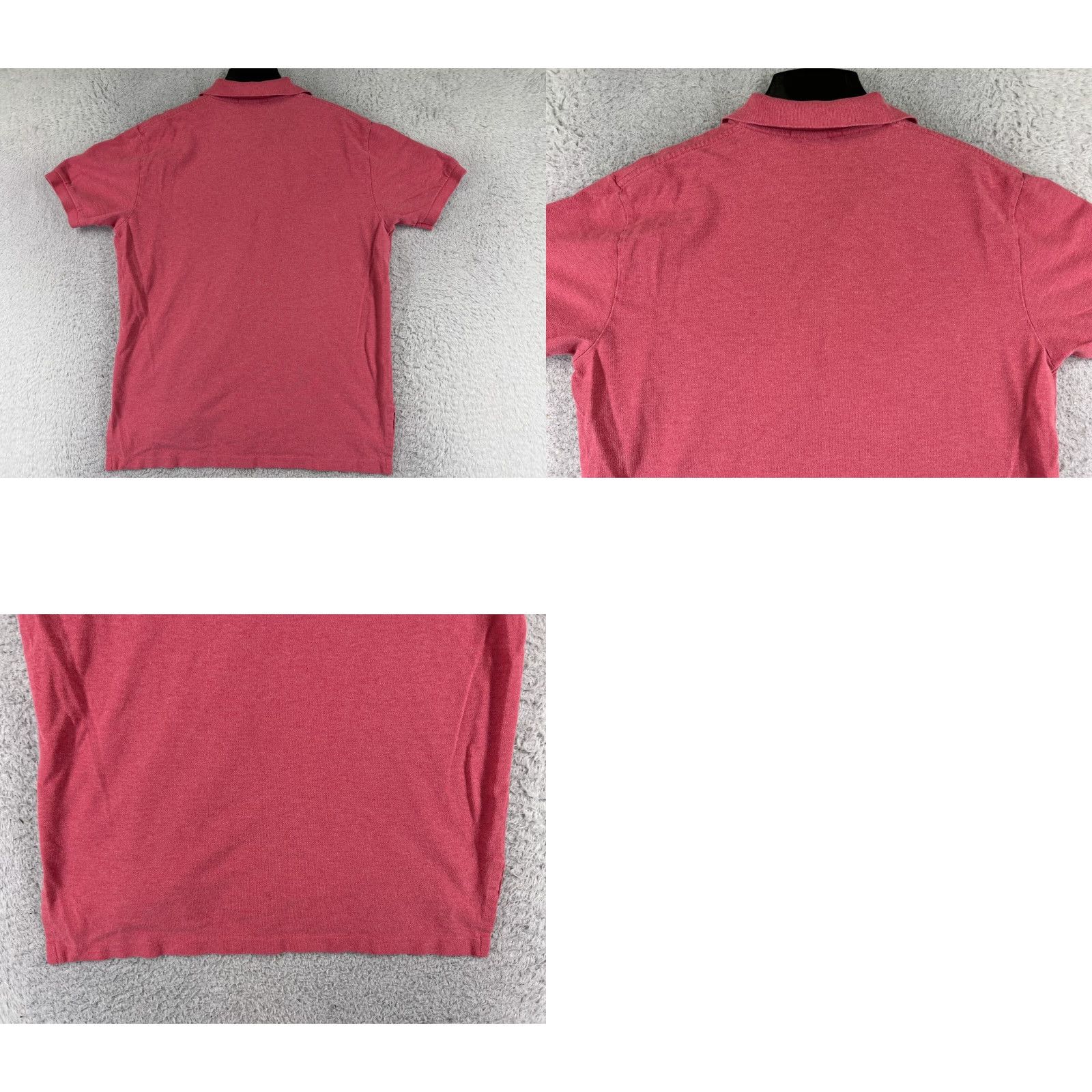 Ralph Lauren VINTAGE Ralph Lauren Polo Shirt Men Adult Large Red 100% Cotton Knit Golf Polo Shirt, Classic, Designer, Logo, Embroidered Size US L / EU 52-54 / 3 - 9 Thumbnail