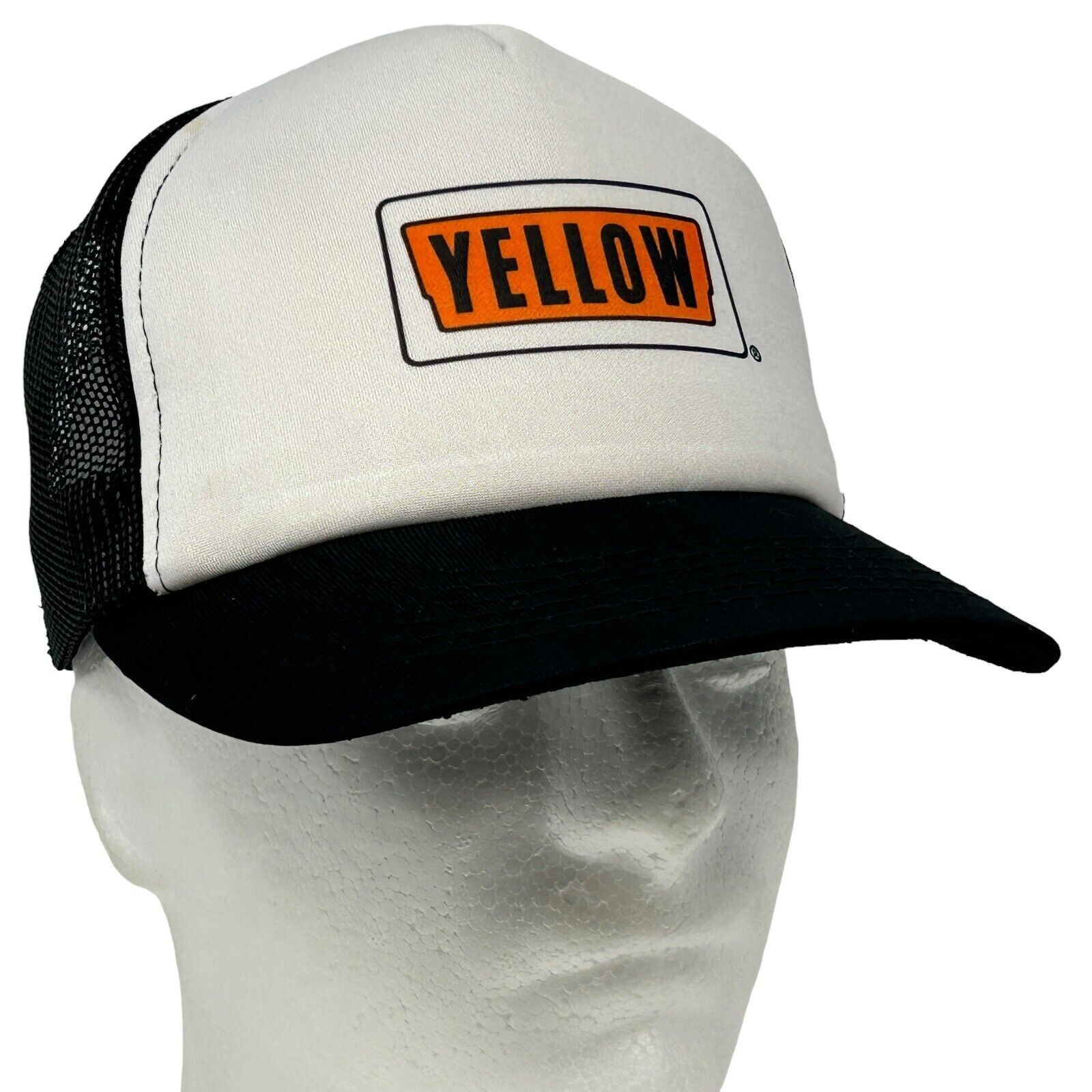 Vintage Vintage 90s Yellow Corporation Trucker Hat Baseball Cap Size ONE SIZE - 10 Thumbnail