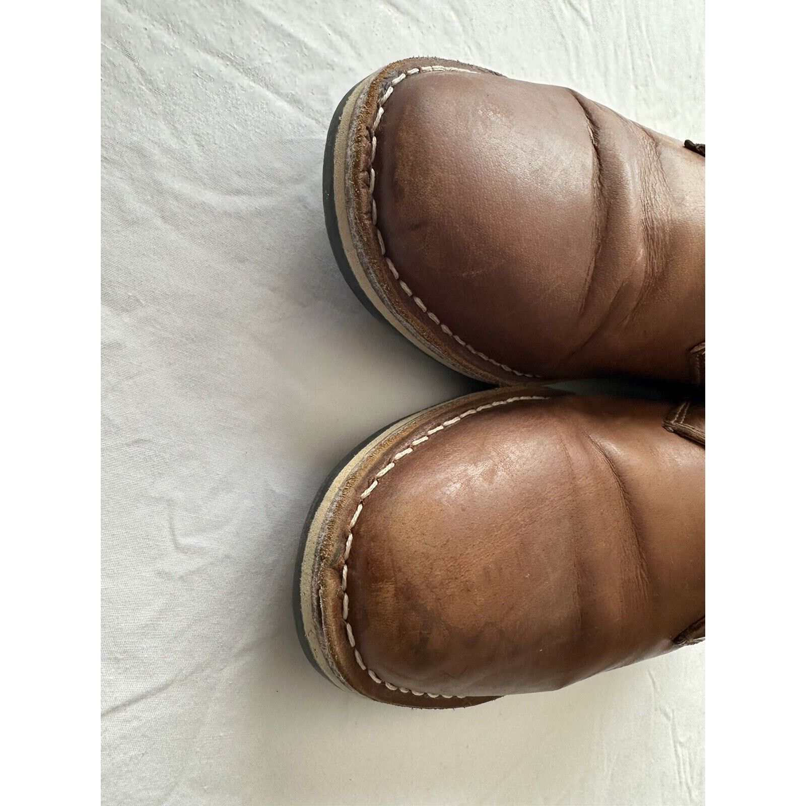 Steve Madden Steve Madden Harken Chukka Boot, Brown Leather Size 9.5 Size US 9.5 / EU 42-43 - 6 Thumbnail