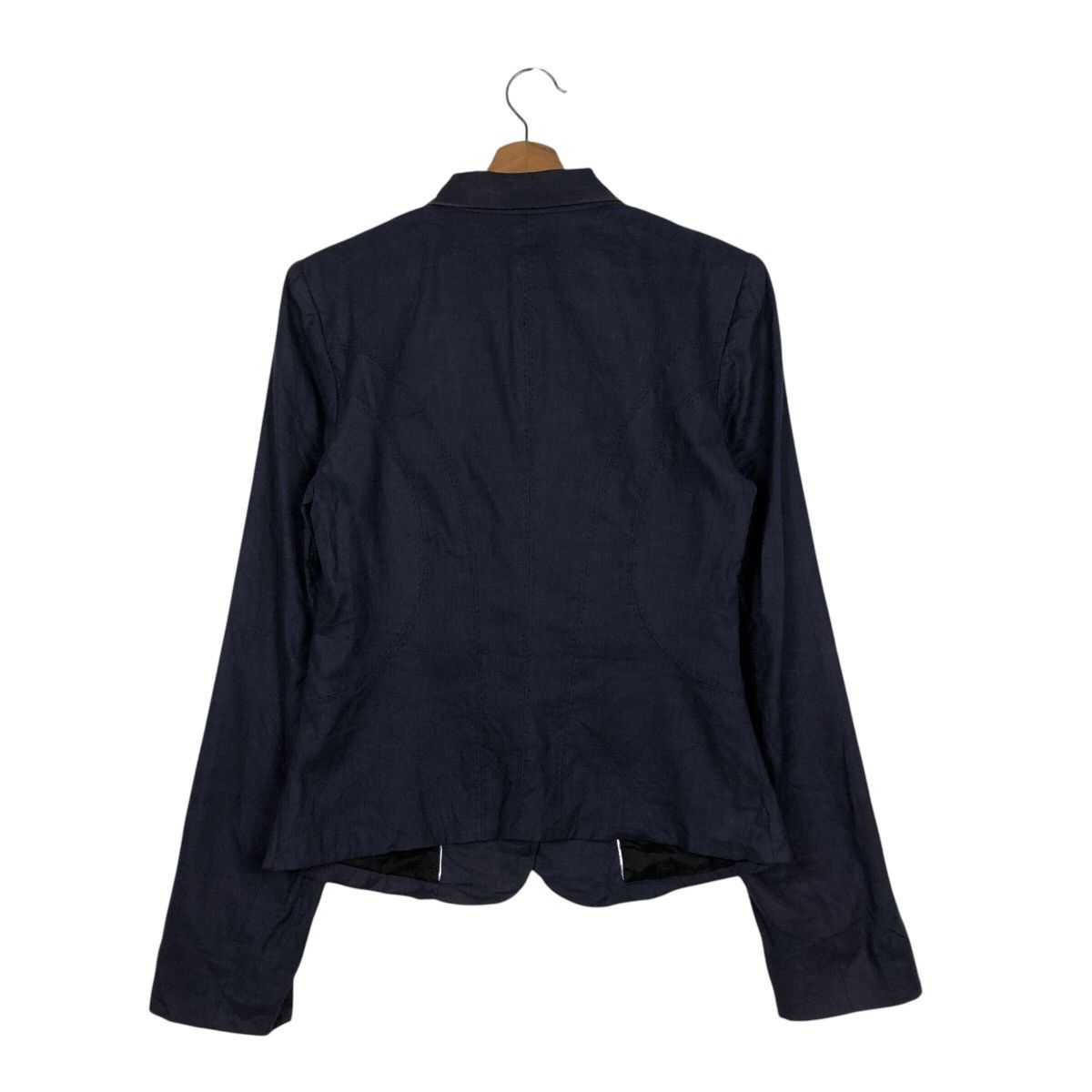 Japanese Brand 📌Vintage Cropped Biker Jacket Joseph Issey Miyake Size US M / EU 48-50 / 2 - 9 Thumbnail