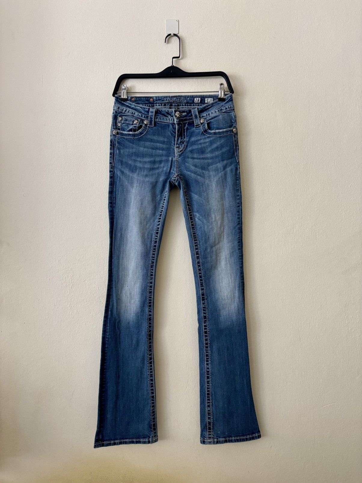 Miss Me Y2K Miss Me Mid-Rise Bootcut Jeans Size 28" / US 6 / IT 42 - 2 Thumbnail