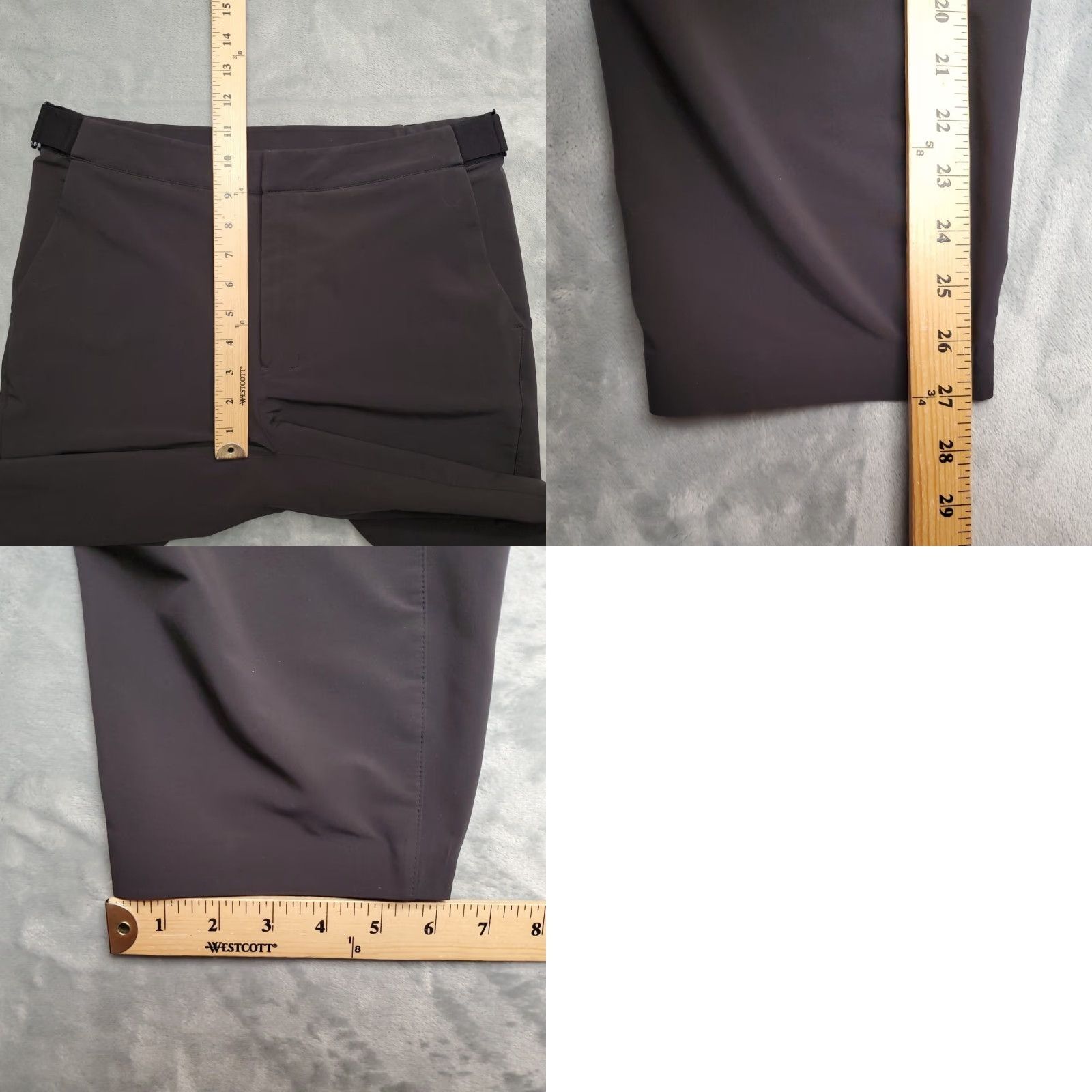 Lululemon Lululemon Eskar Pants Womens 6 Charcoal Water Repellent Highrise Relaxed Ankle Size 28" / US 6 / IT 42 - 9 Thumbnail
