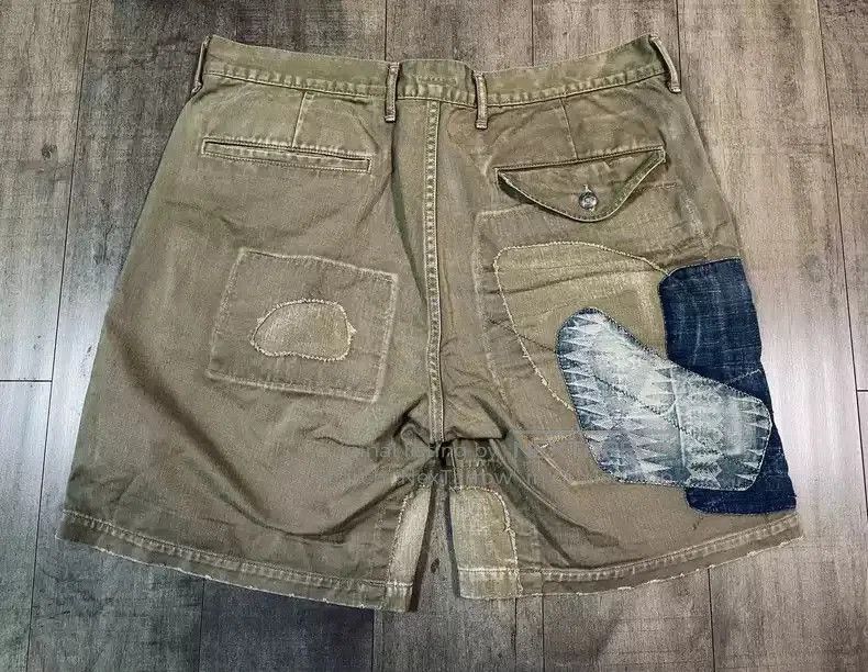 Kapital kapital Gubu stitching PC porter casual shorts. Size US 36 / EU 52 - 7 Thumbnail