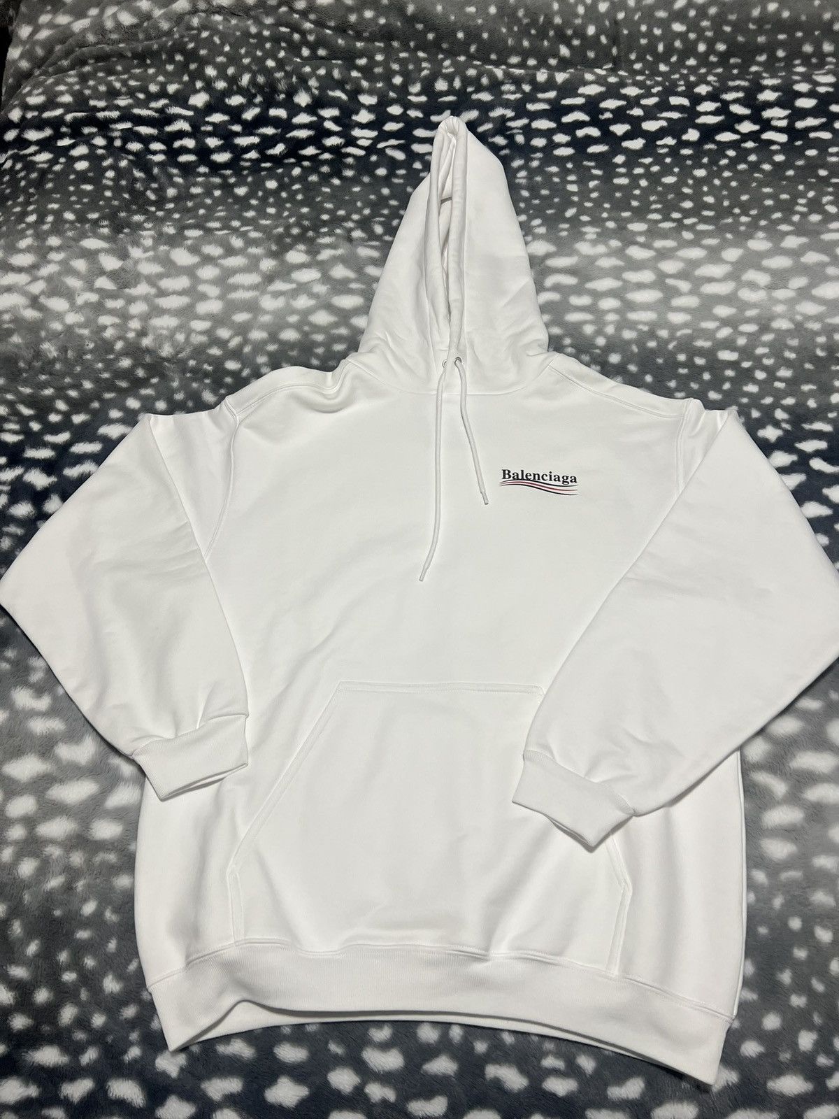 Balenciaga Balenciaga Political Campaign Hoodie Sz S Size US S / EU 44-46 / 1 - 1 Thumbnail