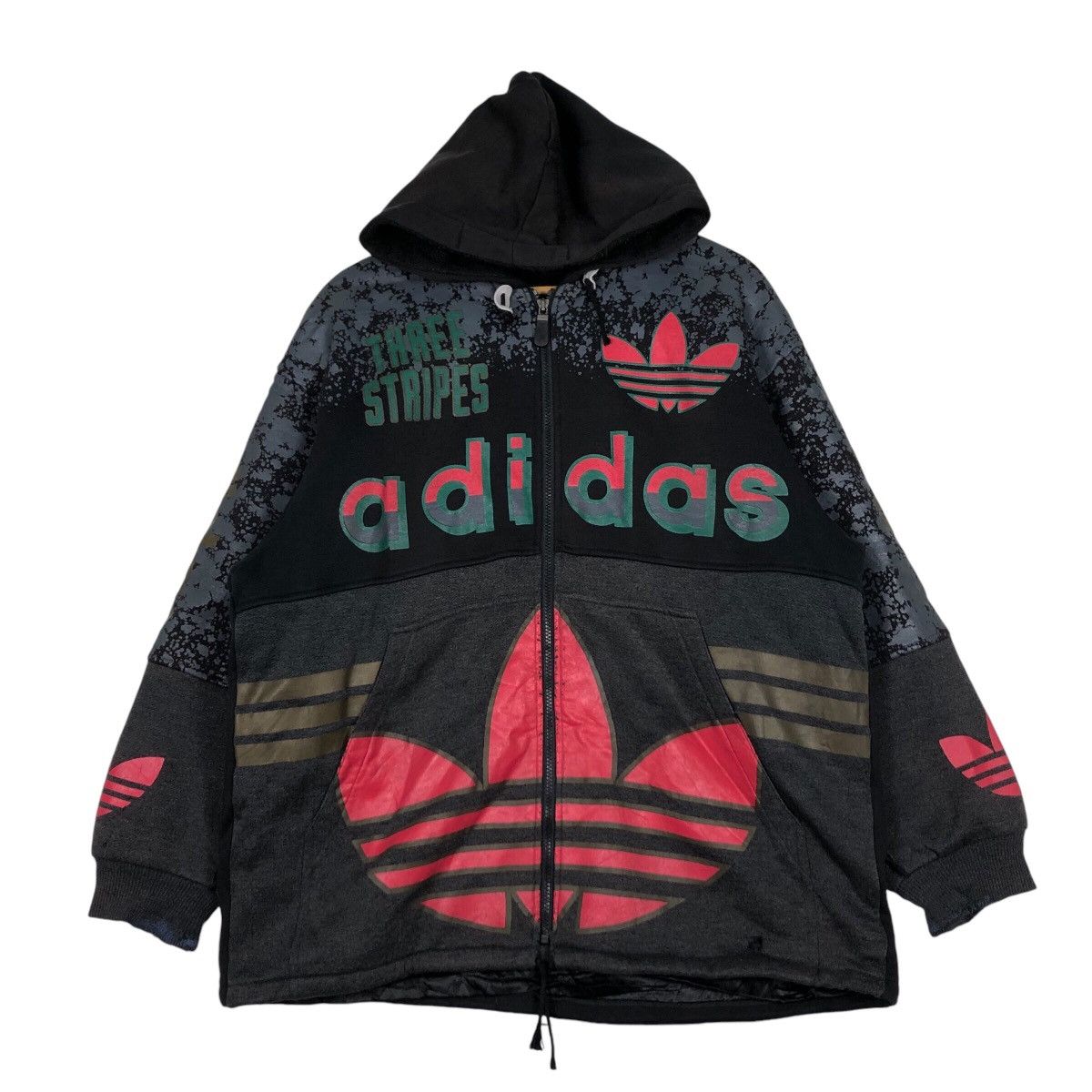 Adidas × Japanese Brand × Vintage Rare Design Adidas Big Logo Vintage Japan Production #A3 Size US L / EU 52-54 / 3 - 1 Thumbnail