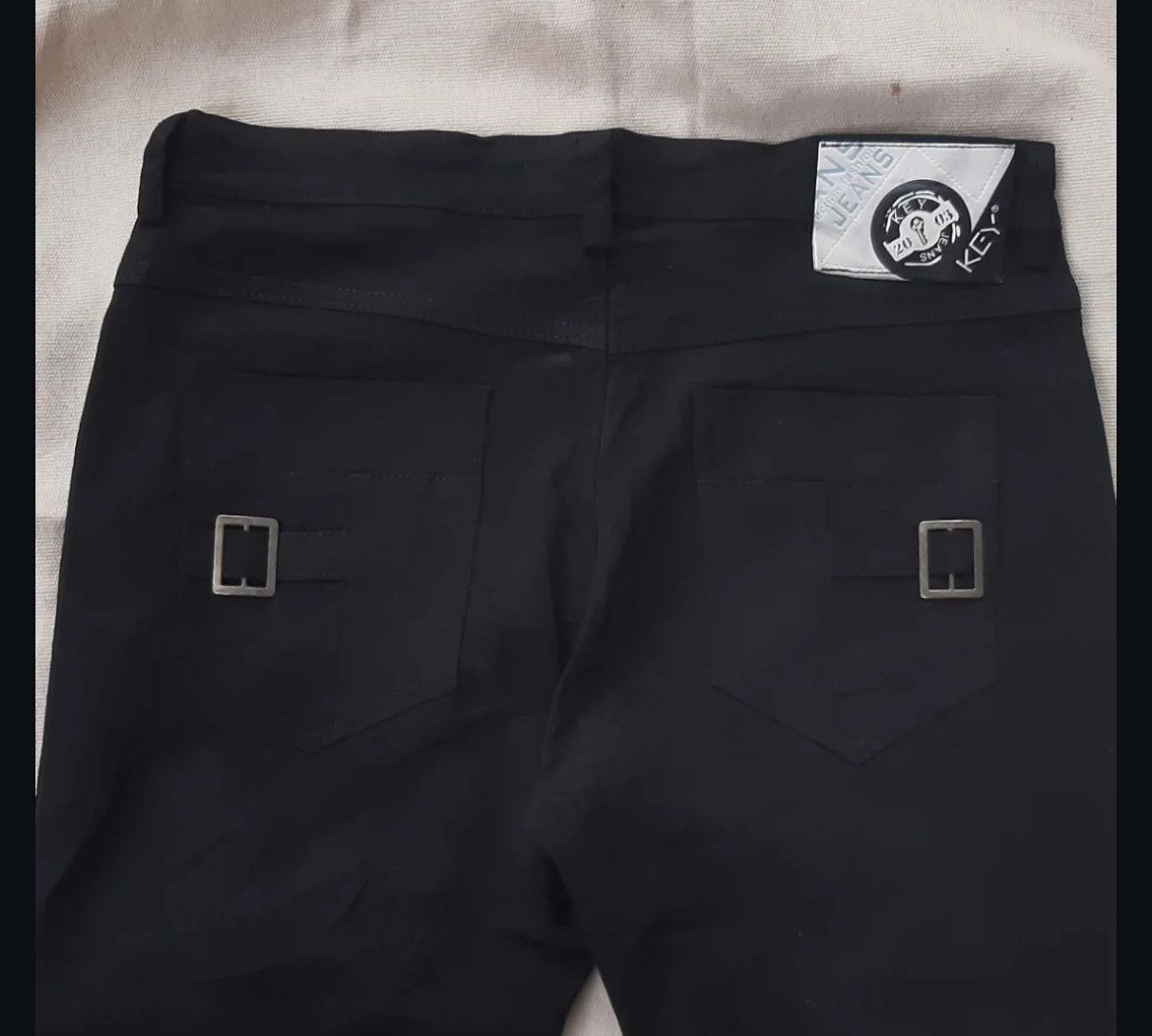 Japanese Brand 2000s Cherry If Six Bondage Punk 14th Kmrii Jeans y2k Lgb Size US 30 / EU 46 - 4 Thumbnail