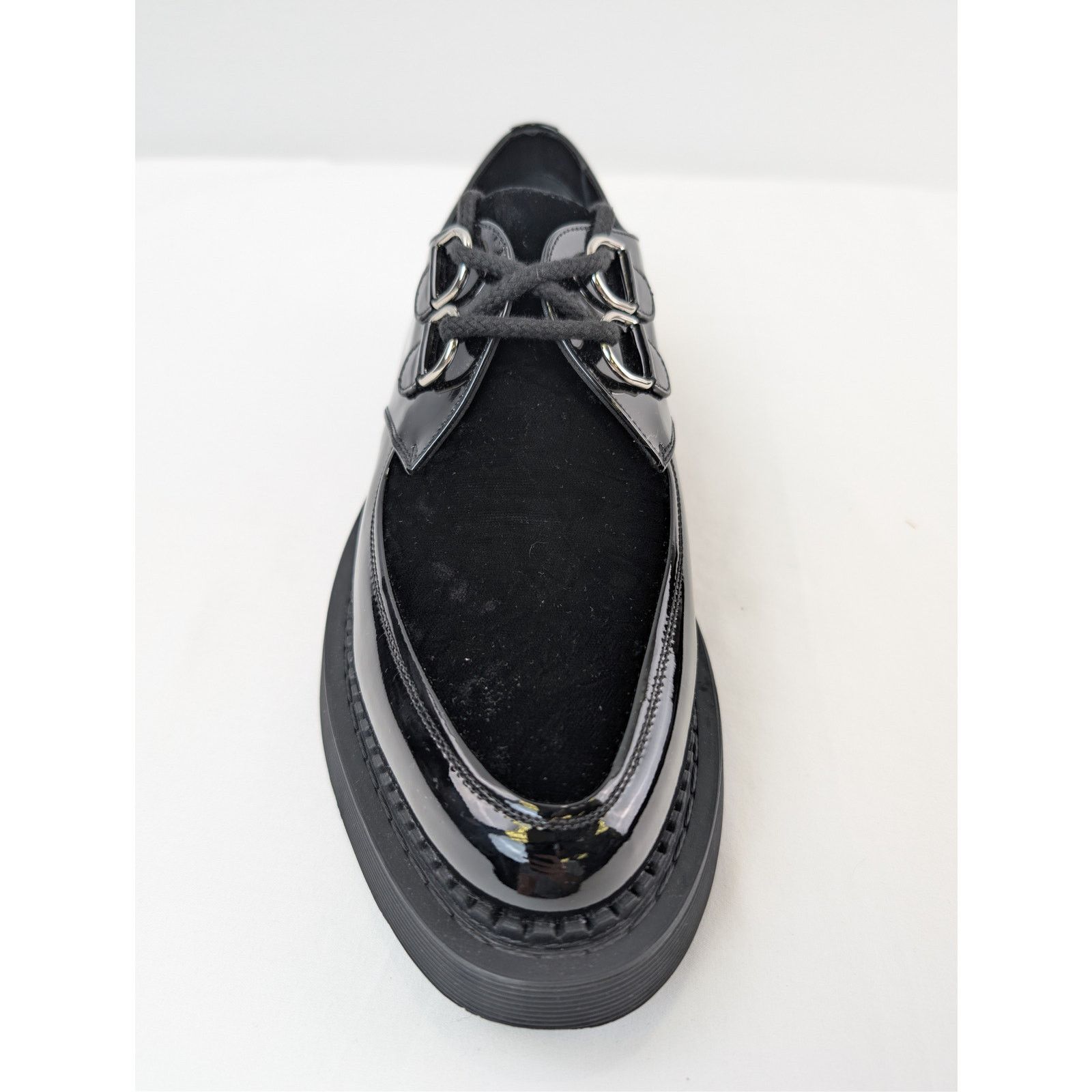 Saint Laurent Paris o1rshd1 Teddy SH Derby Shoe Boots in Black Size US 10 / EU 43 - 14 Thumbnail