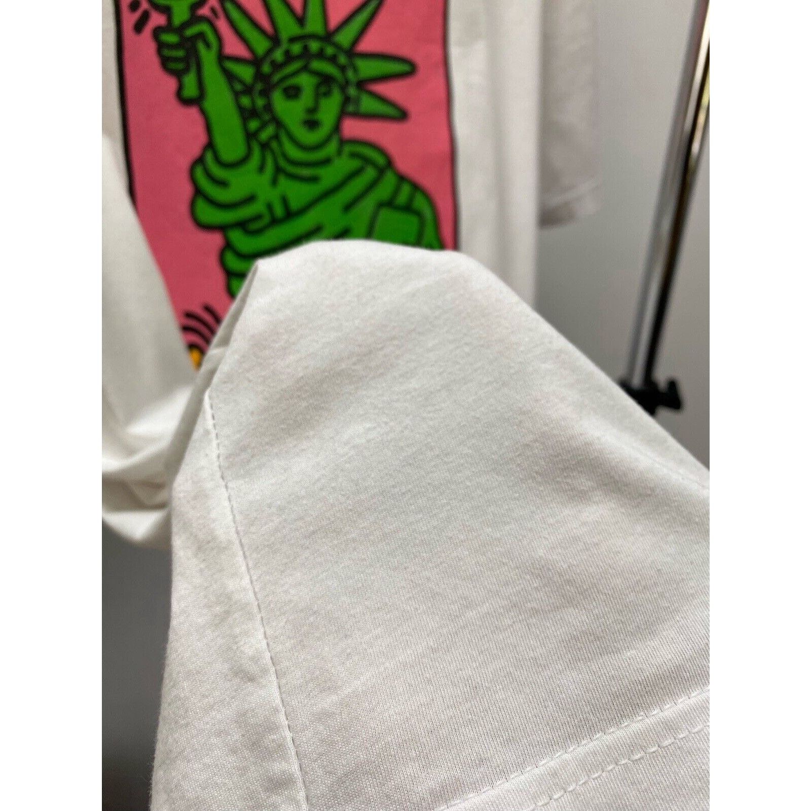 Keith Haring Keith Haring Statue Of Liberty T-shirt Size L White Size US L / EU 52-54 / 3 - 15 Thumbnail