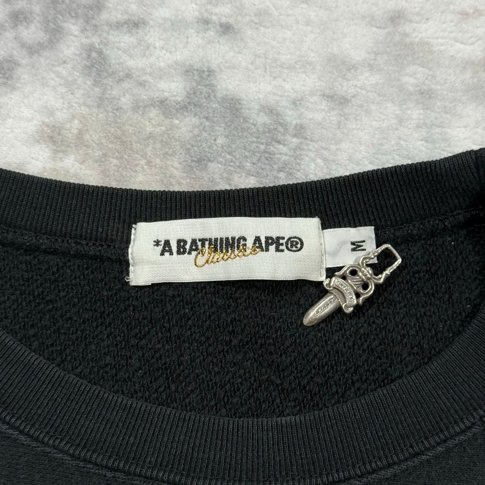Bape × Nigo Authentic Bape 2000’s Bapesta Crewneck M Size US M / EU 48-50 / 2 - 3 Thumbnail