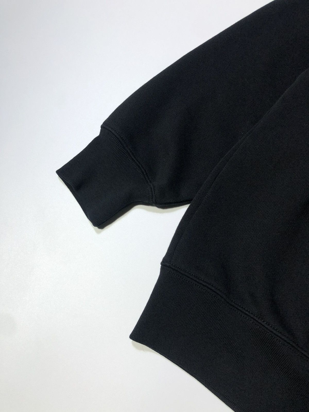 Acne Studios Acne Studios Black Folsom Face Sweatshirt Size US XS / EU 42 / 0 - 6 Thumbnail