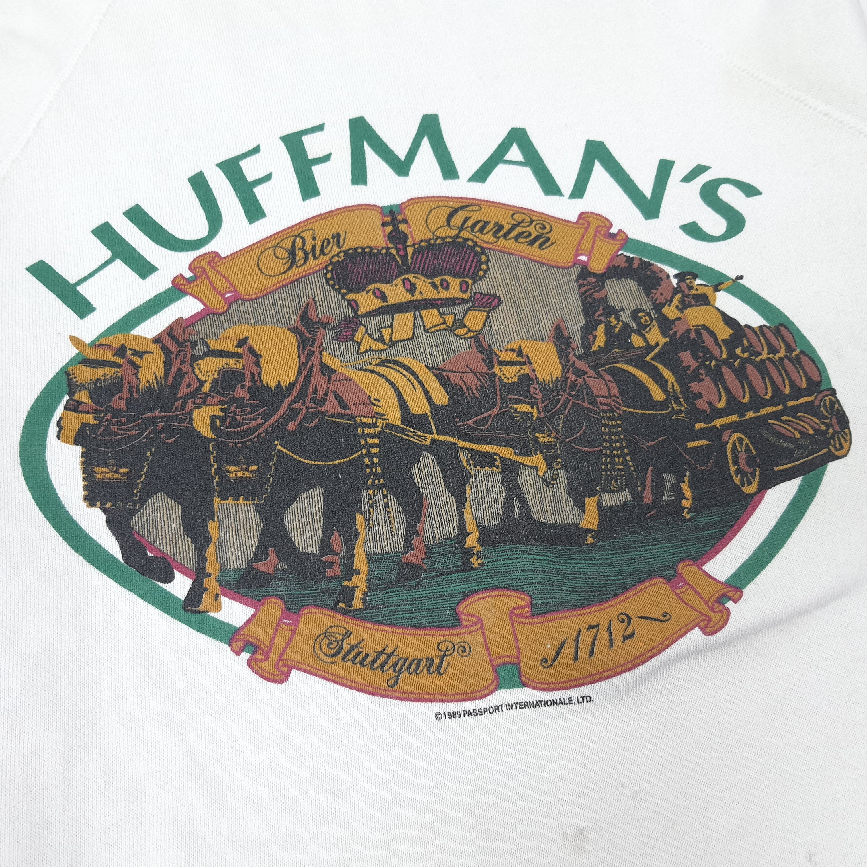 Designer Vintage Huffman's Sweatshirt C241N18 Size US M / EU 48-50 / 2 - 2 Thumbnail
