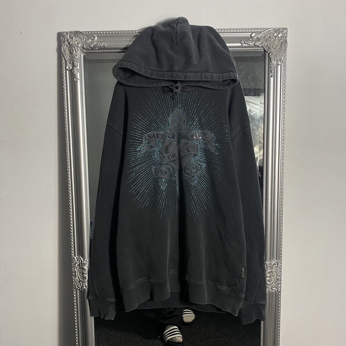 Jean Paul Gaultier Jean Paul Gaultier Safe Sex Forever Hoodie 