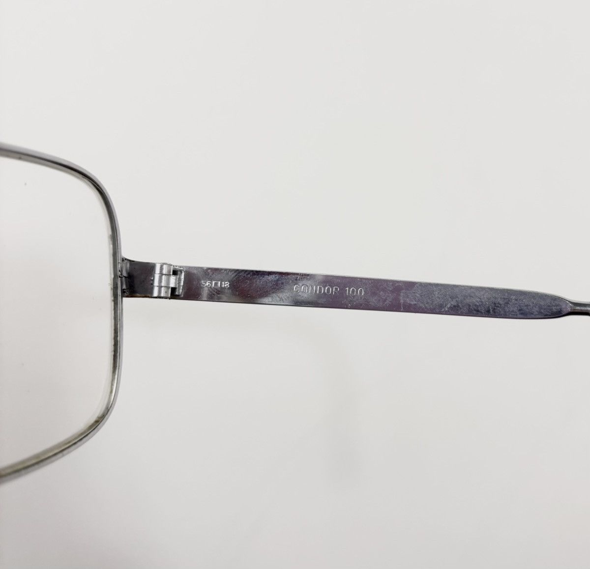 Other Vintage Barbudo Condor 100 Silver Metal Aviator Eyeglasses Size ONE SIZE - 13 Thumbnail