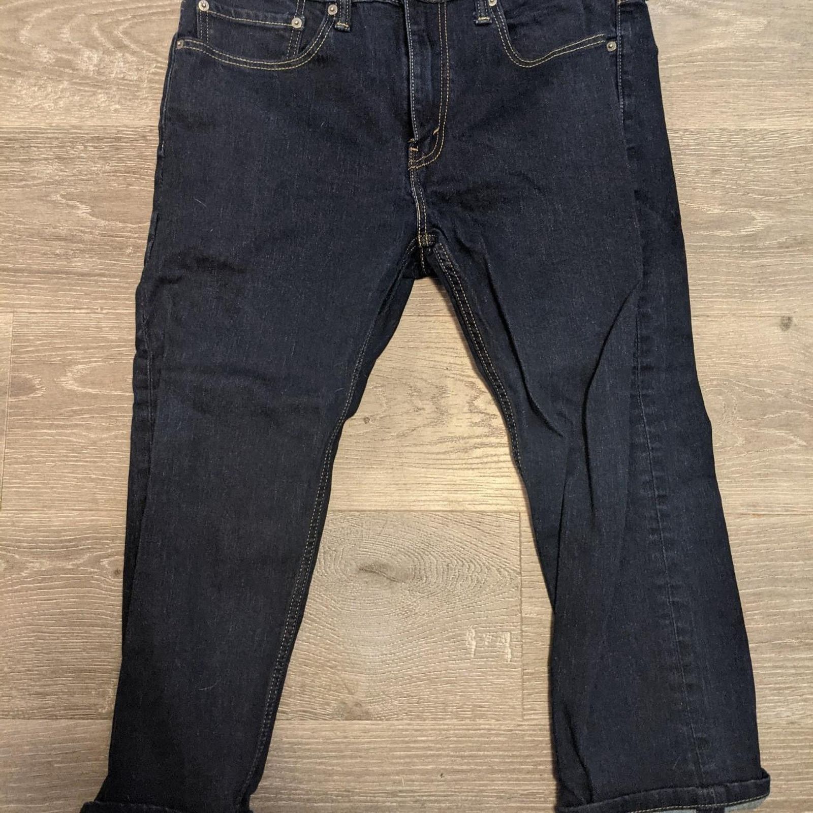 Levi's Levis 502 Blue Denim Jeans Size US 34 / EU 50 - 1 Thumbnail