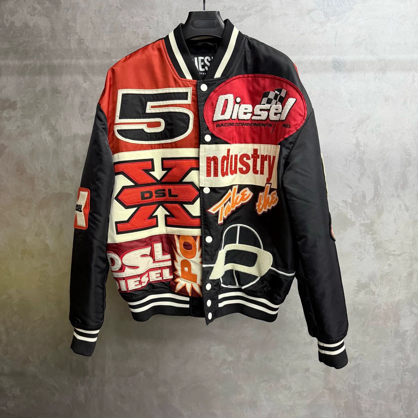 Diesel Diesel Printed Graphic Black Hoodie XXL Men Size US XXL / EU 58 / 5 - 1 Thumbnail
