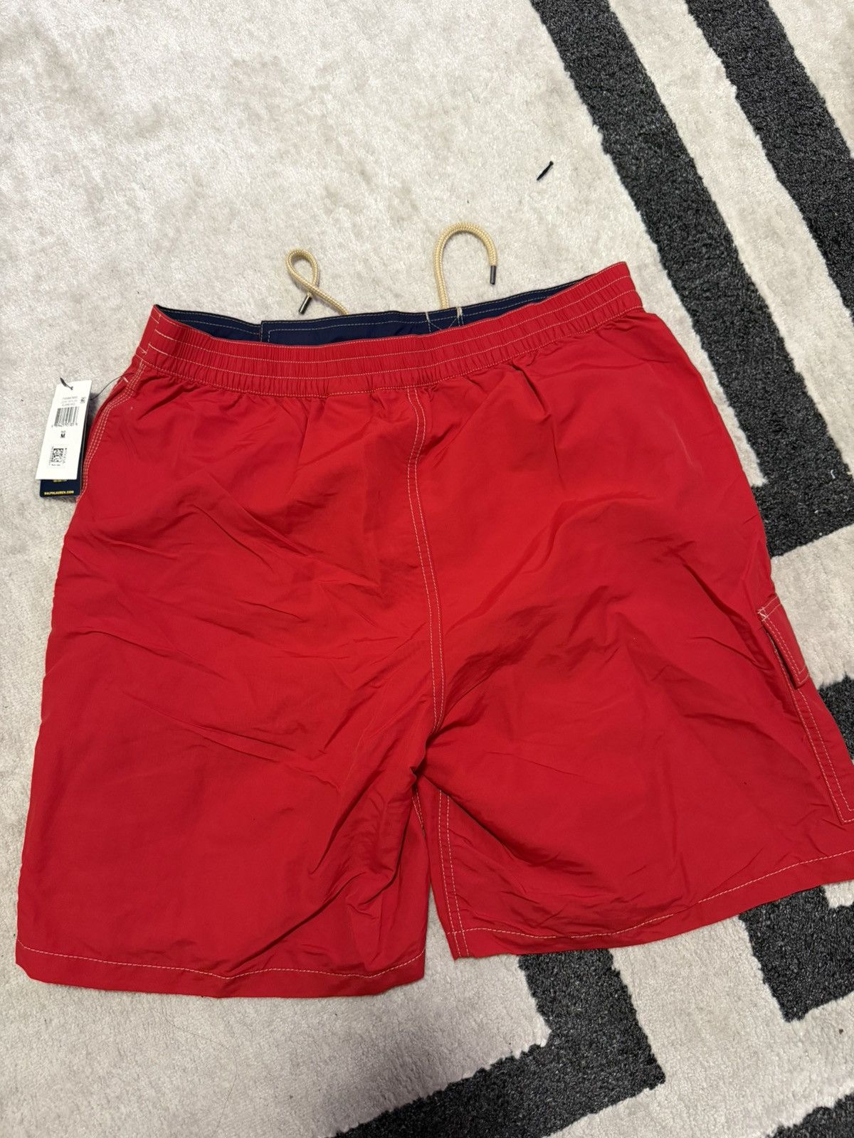 Polo Ralph Lauren Polo Ralph Lauren Red Swim Trunks Size US 32 / EU 48 - 2 Thumbnail
