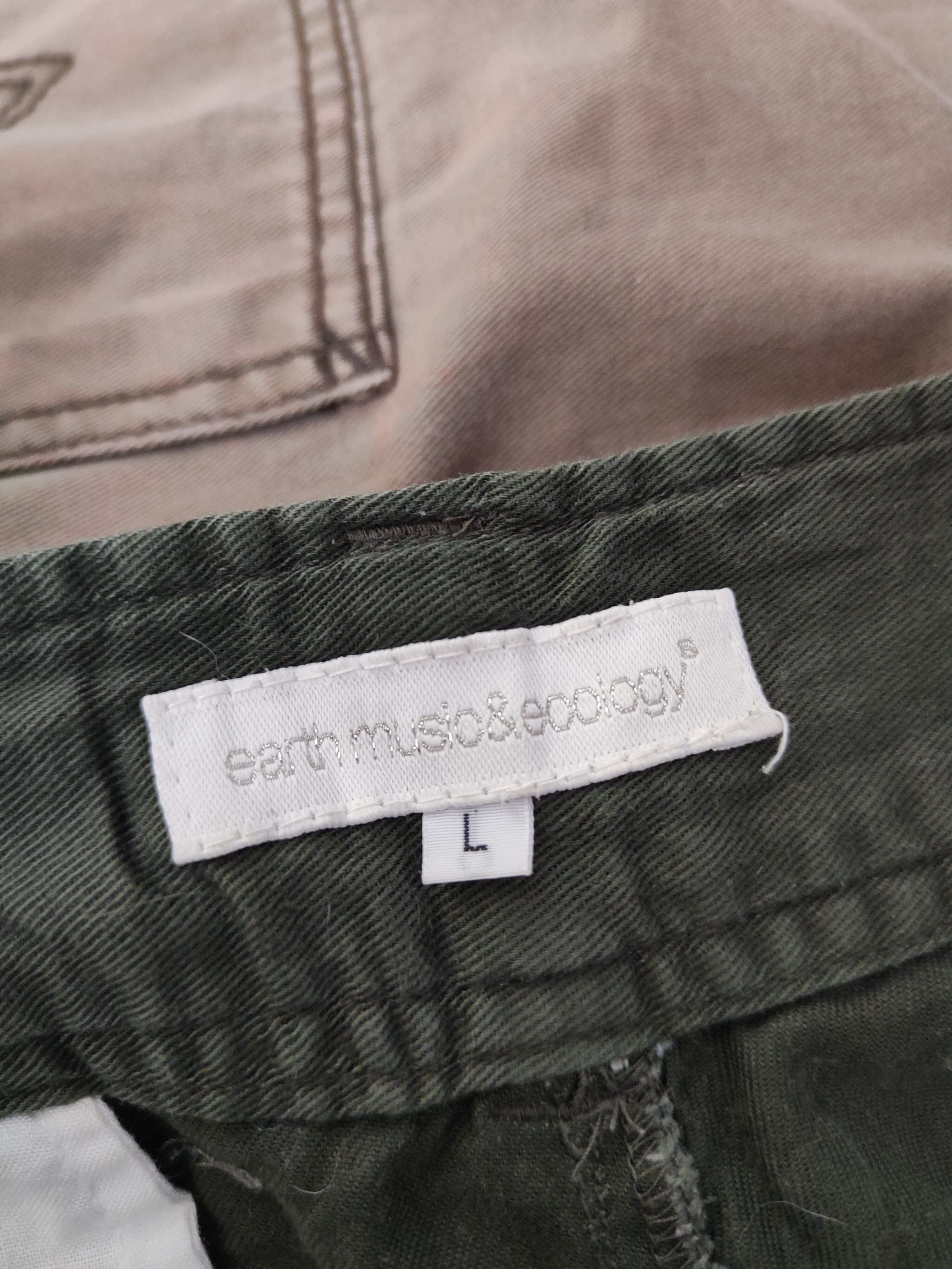 Other DL Earth Music&Ecology Olive Multipocket Cargo Pants #1300 Size 30" / US 8 / IT 44 - 13 Thumbnail