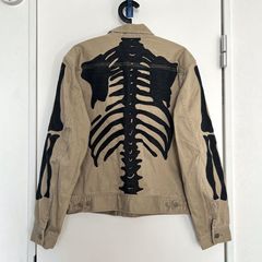 Kapital Skeleton Denim Jacket | Grailed