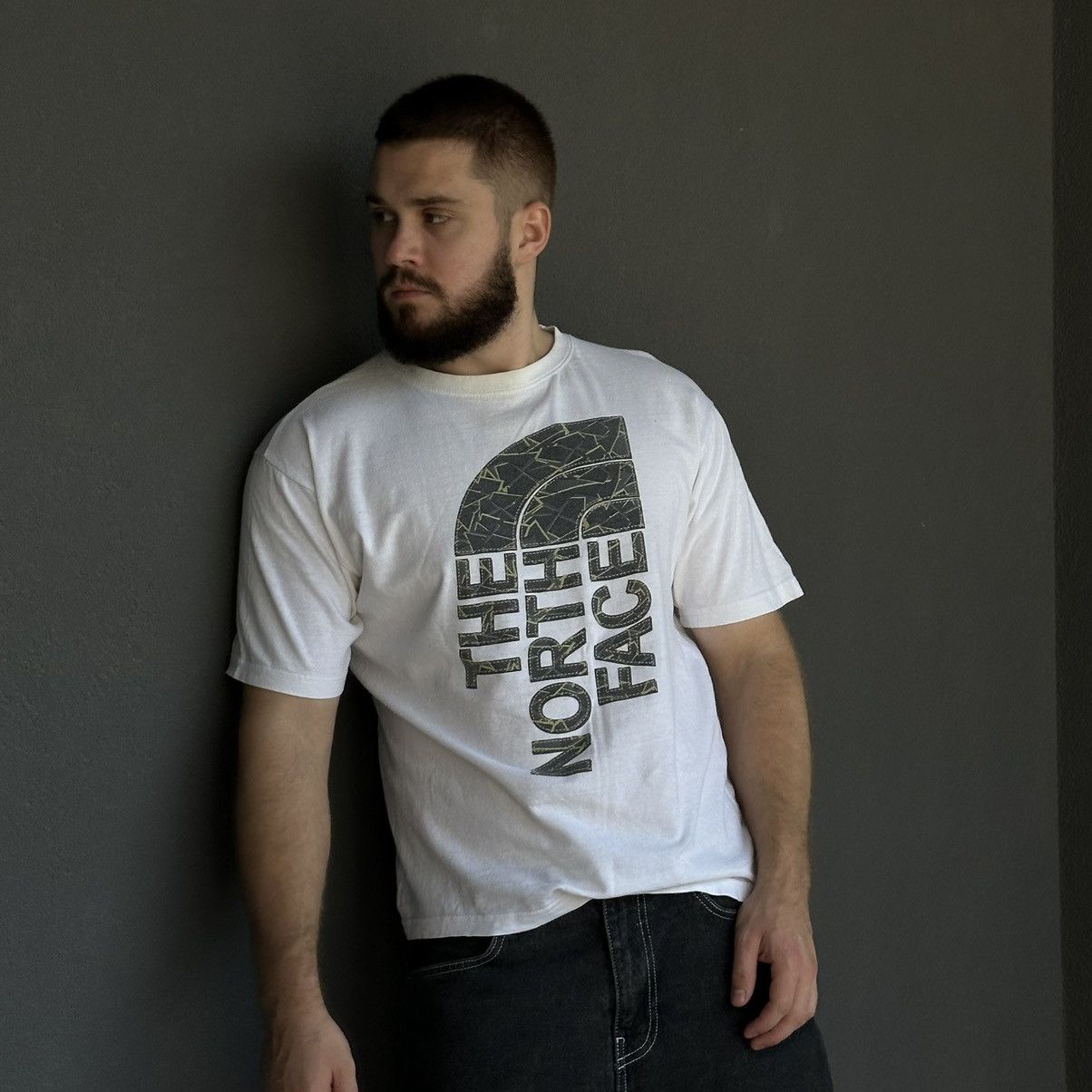 Designer × Vintage Vintage T-shirts Style By The North Face Big Logo Y2K 00s Size US M / EU 48-50 / 2 - 1 Thumbnail