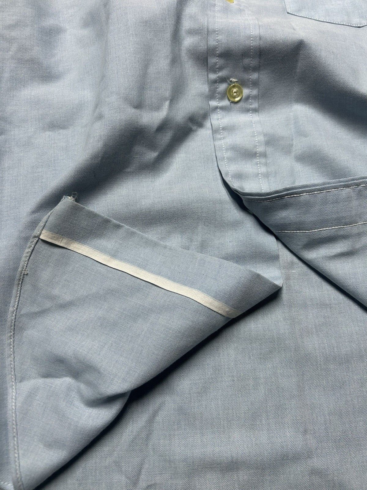 Vintage 60s button shirt Penney’s Towncraft chainstitch Oxford large Size US L / EU 52-54 / 3 - 6 Thumbnail