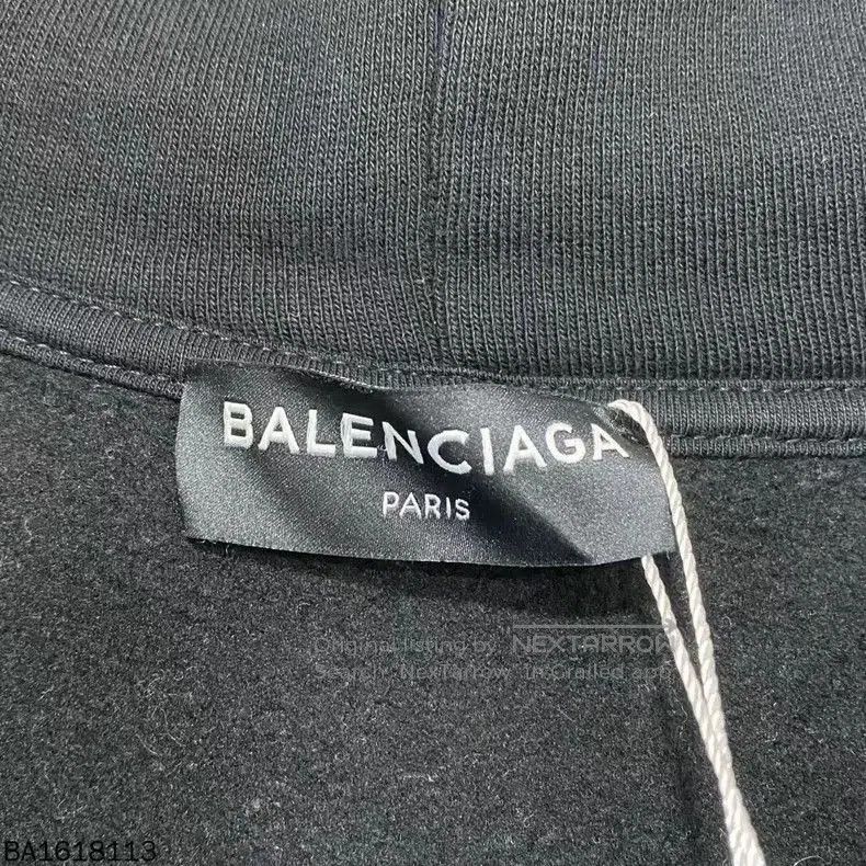 Balenciaga Balenciaga Black Coke Wave Hoodie. Size US M / EU 48-50 / 2 - 4 Thumbnail
