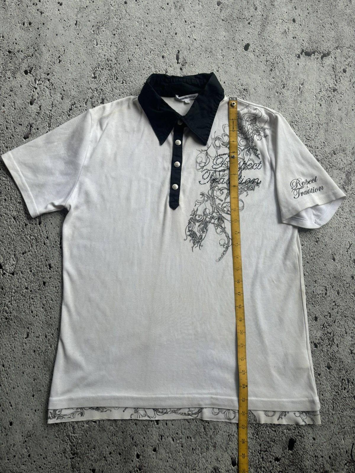 Hysteric Glamour Y2k Semantic Design Ifsix style Shirt Size US L / EU 52-54 / 3 - 14 Thumbnail